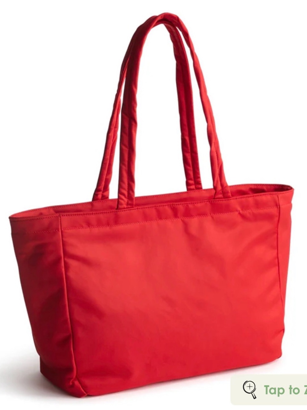 Vera Bradley Small Hathaway Nylon Tote Bag Red goji berry NWT